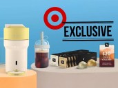 Target has the Nespresso Vertuo Pop+ that comes with a free tumbler for $110