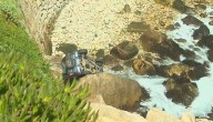 VIDEO: Madre e hijo se salvan tras caer por un barranco en Concón