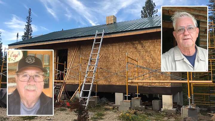 Two Old Guys In Their 70s Build A Cabin, Part 2: Raising The Roof