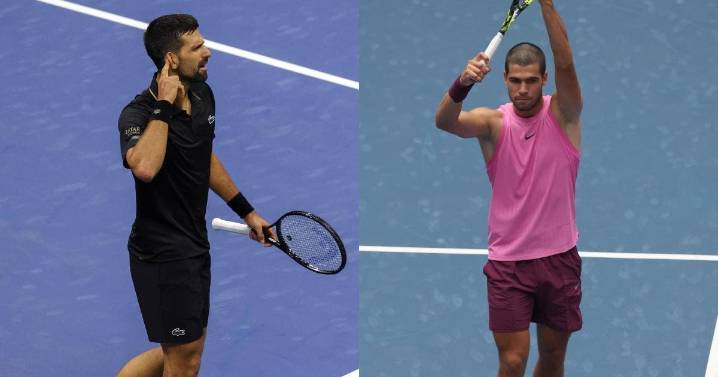 Semifinal épica en Nueva York: Alcaraz busca revancha ante Djokovic