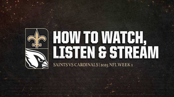 Cardinals vs. Saints: How to Watch, Listen, and Stream Games 9/7/2025