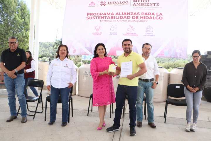 Entrega de Soluciones Integrales del programa “Alianzas para la Sustentabilidad de Hidalgo”