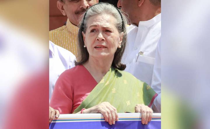 ‘Conspicuously muted’, Sonia Gandhi questions Modi govt’s silence on Palestine