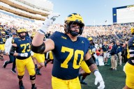 Michigan injuries: O-lineman could return vs. Nebraska, and what about Rod Moore?