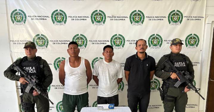 Extorsionaban a mineros y comerciantes en Santander: así fue la captura de tres presuntos integrantes del Clan del Golfo