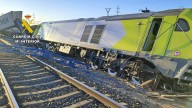 Herido grave un maquinista tras descarrilar un tren de mercancías en Zaragoza