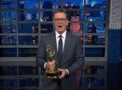 Stephen Colbert Celebrates Emmys Win on 'The Late Show'