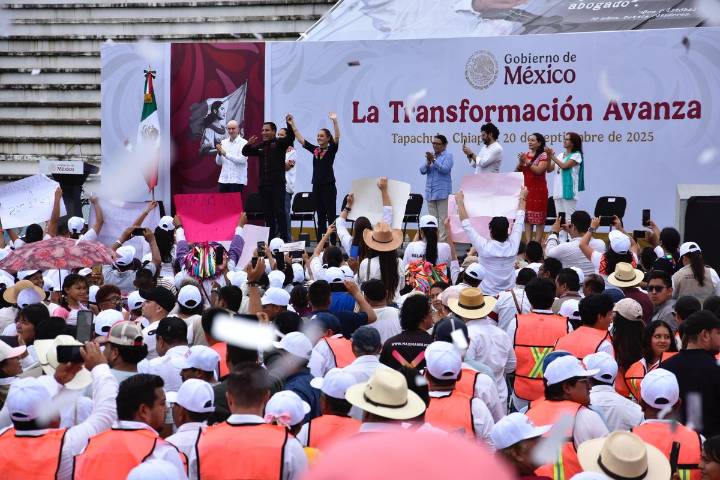 Sheinbaum anuncia construcción de 82 mil Viviendas del Bienestar en Chiapas