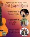 Batesville Main Street Kicks Off Fall Concert Series with Victoria Pride and VIP Band