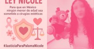 Ley Nicole busca regular cirugías estéticas en menores tras muerte de Paloma en Durango