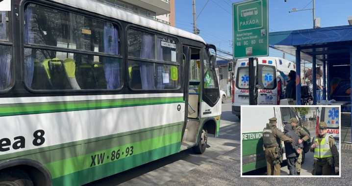 Detienen a dos choferes del transporte público tras dar positivo a marihuana y cocaína en Temuco