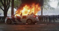 Violence erupts at right-wing demonstration in the Netherlands ahead of election