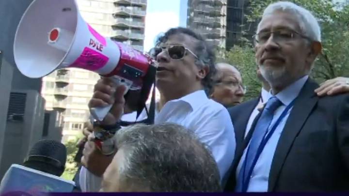 Video | “No me asusta”: Petro se ofrece a combatir por Palestina - Canal 1