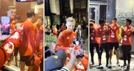 ¡Locura por Oliver Sonne! Así fue el Banderazo peruano antes de enfrentar a Uruguay