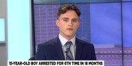 15-year-old boy arrested for the 6th time