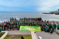 CON ILUSIONES! Correntinos ya están en Mar del Plata para los Juegos Evita