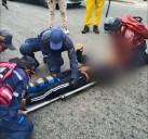 Motorizado resultó herido tras colisión con vehículo en Bolívar