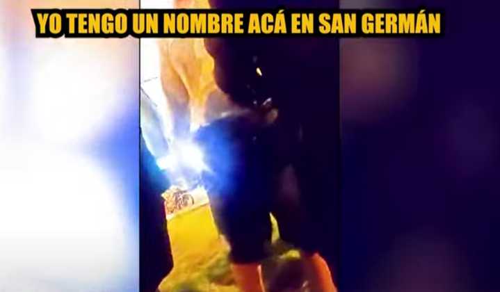 SMP: sujeto amenaza a personas que jugaban fútbol