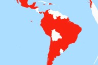 Latin America Map Shows Militaries Joining US War Game
