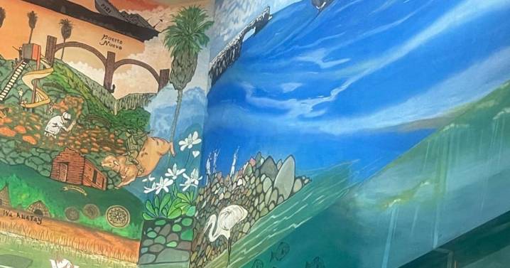 Develan mural que plasma la historia y esencia de Rosarito