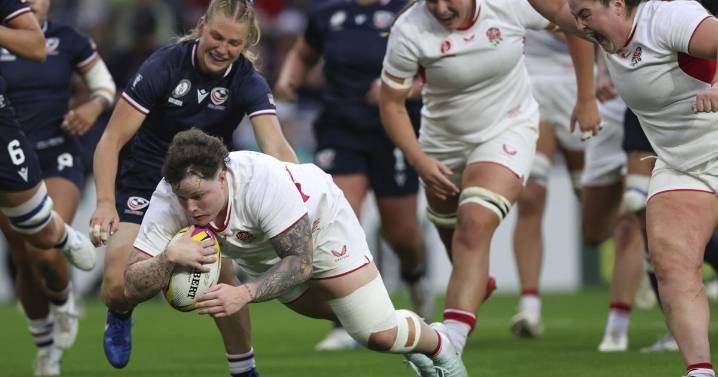 England's maul: The greatest weapon in women's rugby