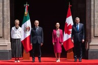 Sheinbaum y Carney dialogan en Palacio sobre T