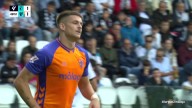 El Burgos remonta ante el Málaga y sigue su escalada