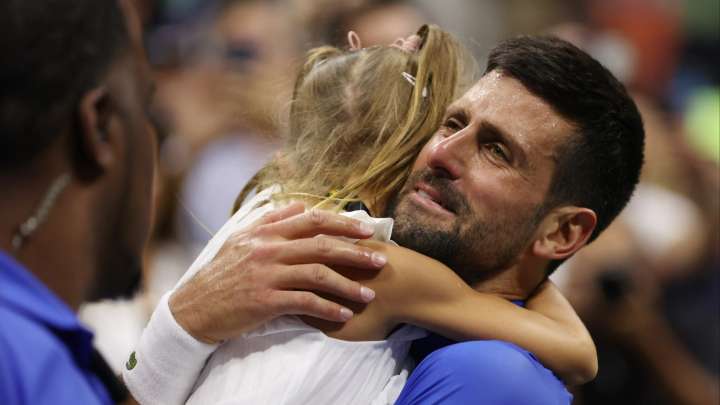 'Don't remind me of that please' - Novak Djokovic reveals he's in trouble with his daughter, 7, after US Open win