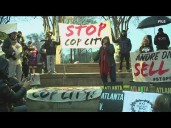 Cop City press conference