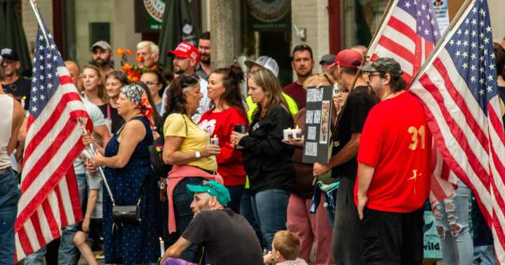 'This is our Turning Point': Vigil for Charlie Kirk held in Bennington