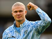 Haaland's historic landmark goal in Manchester derby gives Guardiola boost