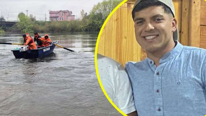 Fue a devolver auto arrendado a Osorno y no regresó: Realizan intensa búsqueda de joven padre que habría caído a Río Rahue