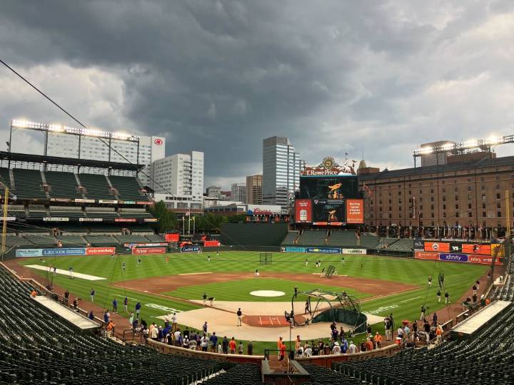 Orioles delay game vs. Rays because of weather forecast
