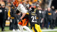 Steelers’ DeShon Elliott ruins Carson Wentz’s perfect day with interception, Irish dance