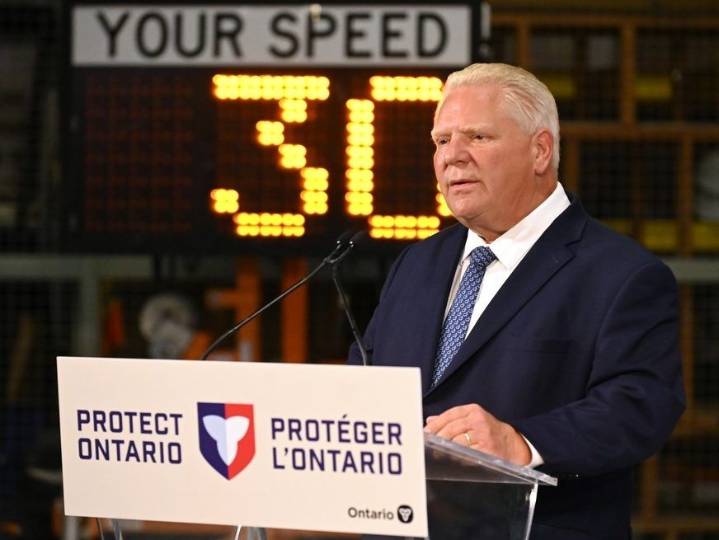 Ford announces plans to ban speed cameras in Ontario