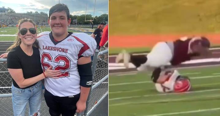 Madre de víctima de agresión en futbol americano se emociona por apoyo: hijo podría no volver a jugar