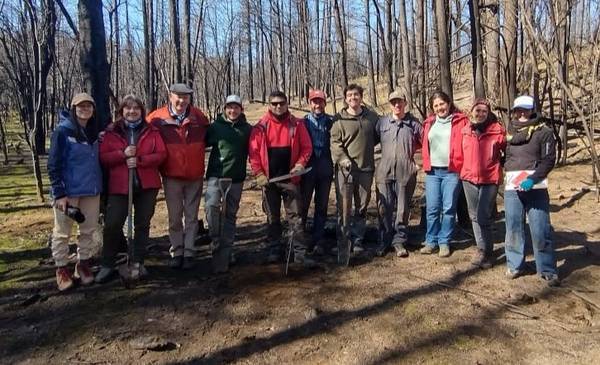 Chubut acompañó la restauración y homenaje en la Reserva Forestal El Guadal de El Bolsón
