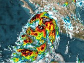 Ciclón 'Lorena' se fortalece a huracán categoría 1