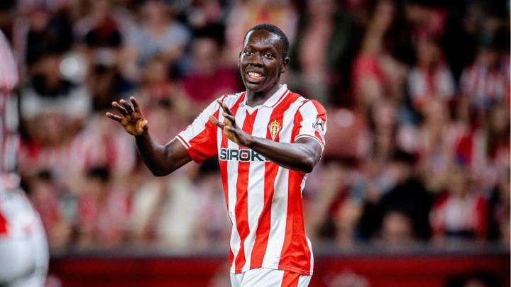 Amadou apura los plazos para intentar ir convocado al Sporting - Albacete; 2 ausencias en el entrenamiento