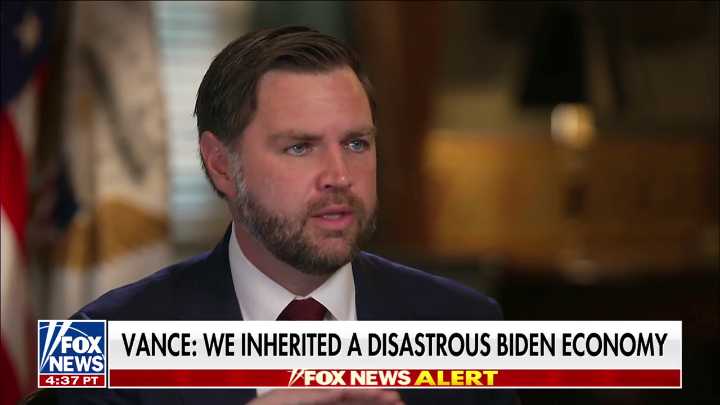 JD Vance Continues To Blame Trump's Economy On Biden