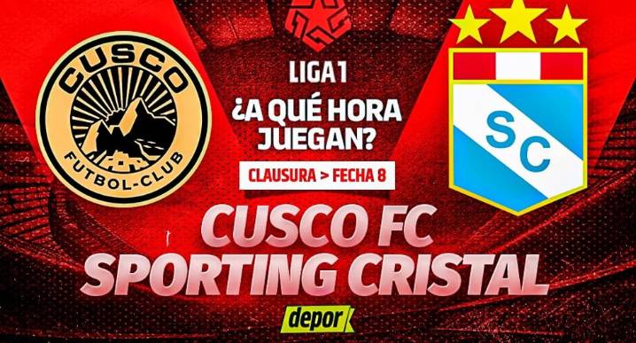Sporting Cristal vs Cusco FC: fecha, horarios y canales de TV por la Liga 1 2025
