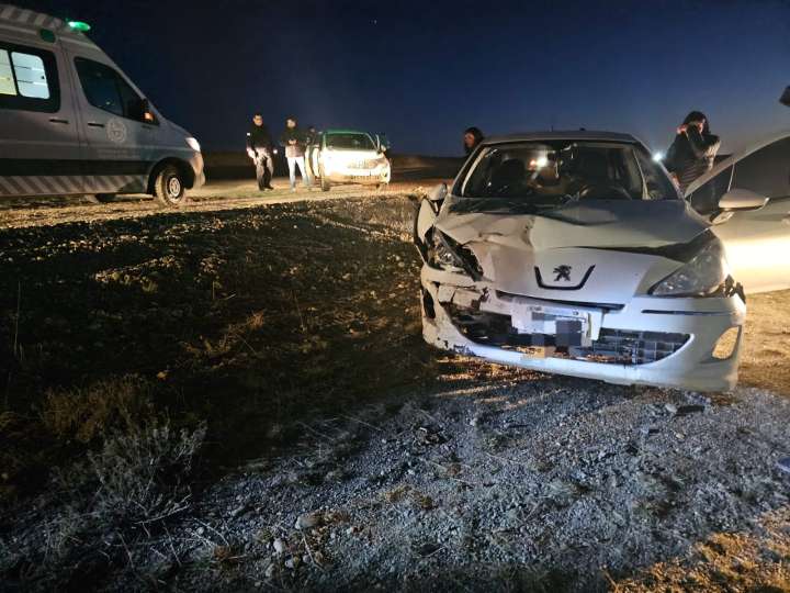 Colisión entre dos vehículos dejó lesionados en Avenida San Martín
