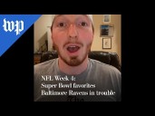 NFL Week 4: Super Bowl favorites Baltimore Ravens in trouble