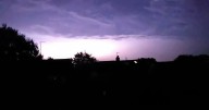 Dramatic videos show overnight lightning strikes in Devon