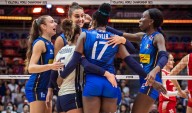 Italia jugará la final de Mundial de Vóley Femenino al vencer a Brasil por 3 sets a 2 en Tailandia