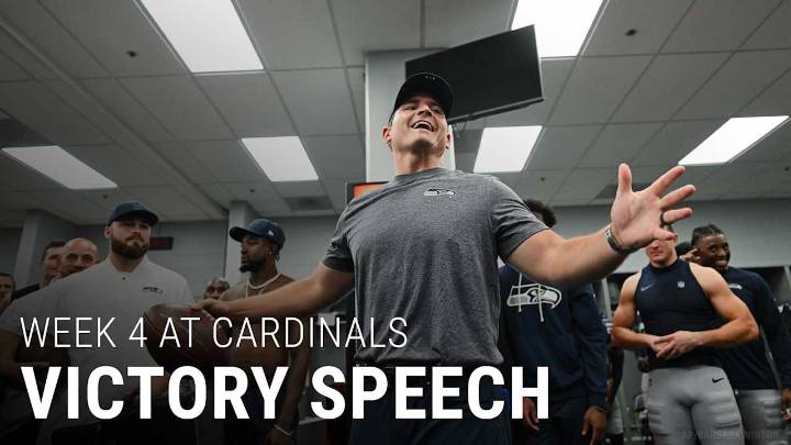 Head Coach Mike Macdonald's Postgame Victory Speech After The Last-Second Win Over The Cardinals In Week 4