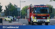 Una mujer herida grave por quemaduras y un hombre intoxicado por humo en un incendio en Madrid
