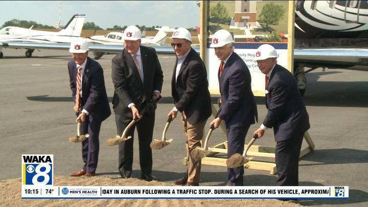 Auburn University breaks ground on new air traffic control tower