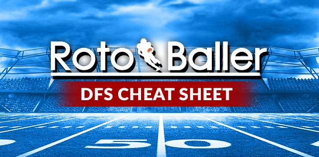 Week 1 NFL DFS Cheat Sheet: Expert Picks and Lineups (Premium Content)