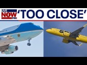 Spirit Airlines plane "too close" to Air Force One, ordered to turn